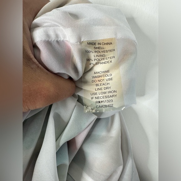 Seamline Cynthia Steffe Colorful Striped Sun Dress Size 12 Rainbow - Picture 11 of 11